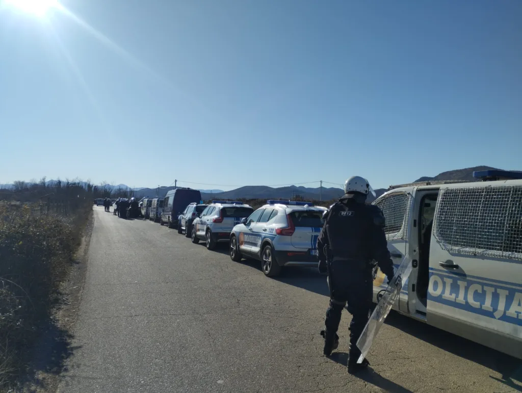 UP: U Botunu sve aktivnosti u skladu sa zakonom, asistencija Komunalnoj policiji bila obavezna