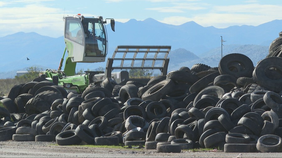Kontrolom auto-servisa i vulkanizerskih radnji pronađeno skoro 11 hiljada otpadnih guma