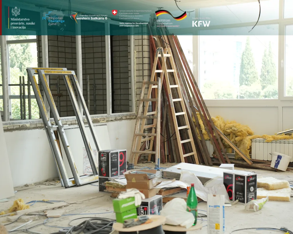 Zahvaljujući podršci kroz Regional Challange Fund ulaganje od preko 450.000 eura u SMŠ „Danilo Kiš“ Budva