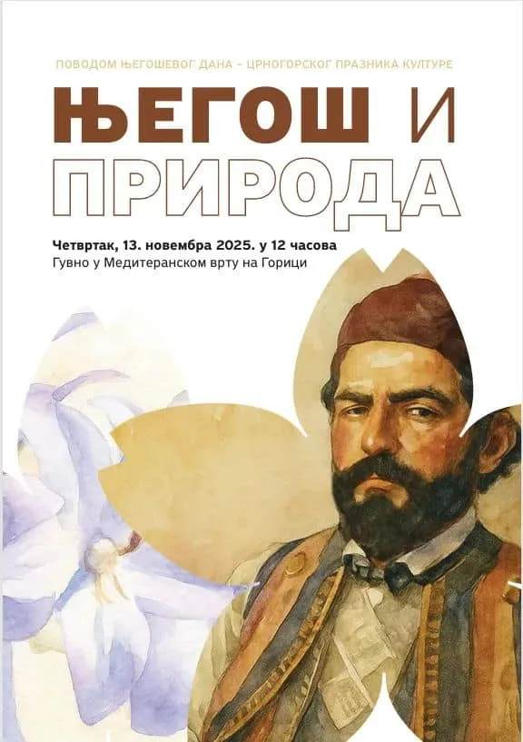 Program “Njegoš i priroda” u Mediteranskom vrtu na Gorici