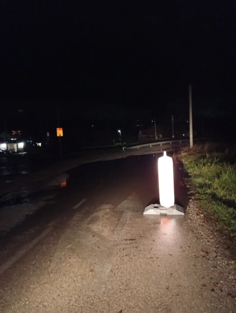 Zbog padavina otežan saobraćaj u danilovgradskoj opštini