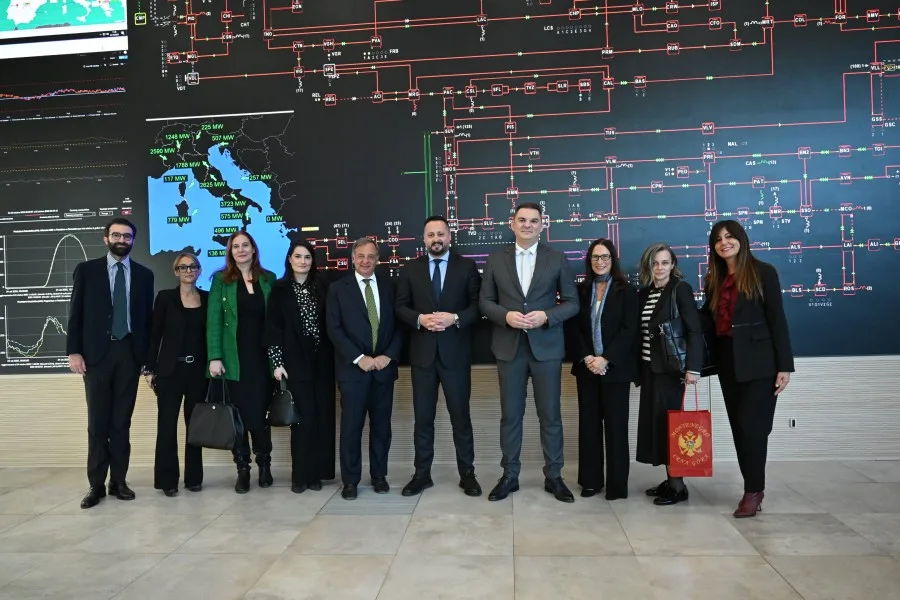 Šahmanović u posjeti operativnom centru kompanije Terna u Rimu
