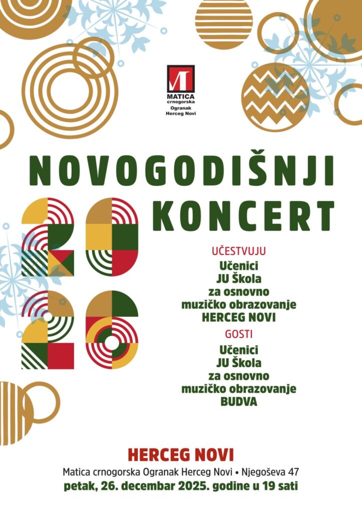 Novogodišnji koncert u Herceg Novom