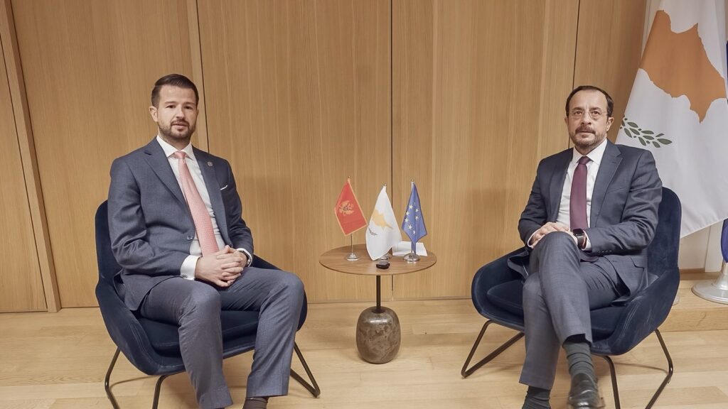 Hristodulidis: Kipar će dati vjetar u leđa evropskom putu Crne Gore