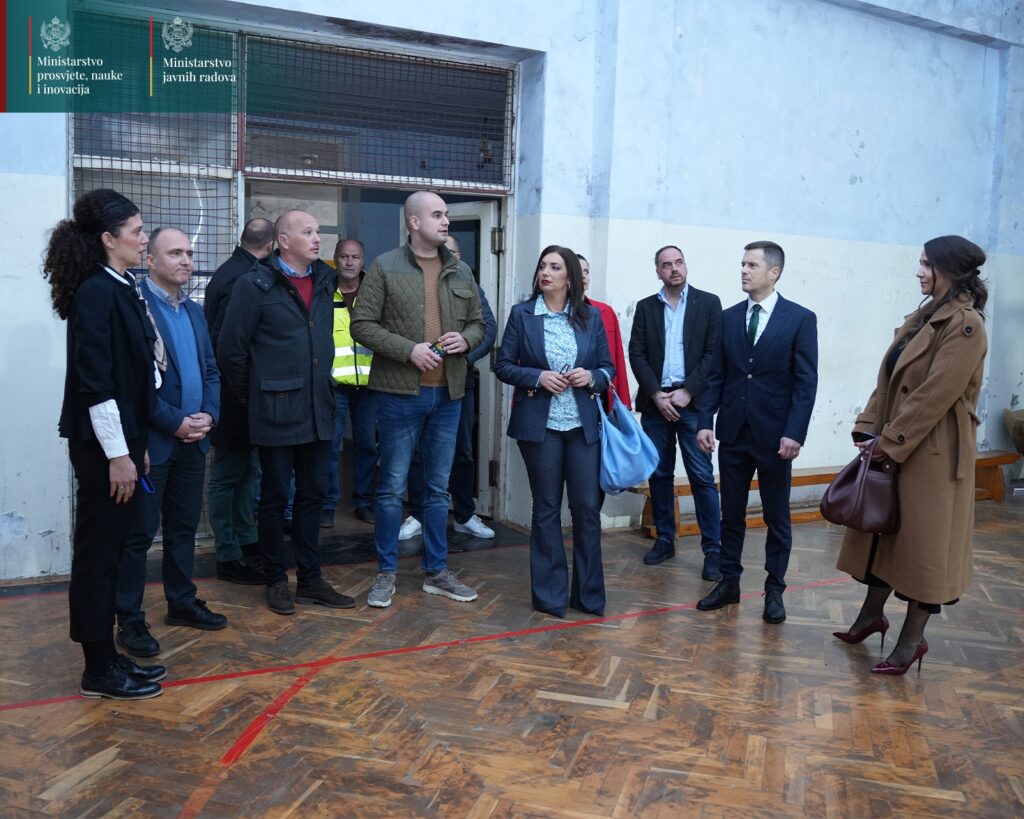 Kreće adaptacija fiskulturne sale koju koriste Građevinska, SSS i Elektrotehnička škola