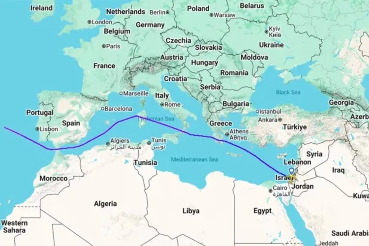 Netanjahu zaobilaznom rutom letio u SAD