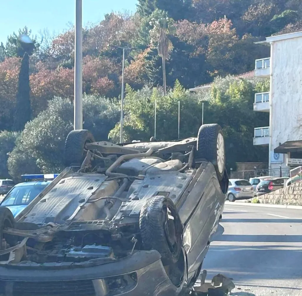 Udes u Bečićima, povrijeđena jedna osoba