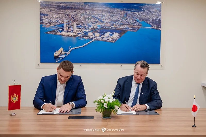 Potpisan Memorandum o saradnji između Ministarstva energetike i rudarstva i kompanije JERA za razvoj LNG terminala i gasne elektrane