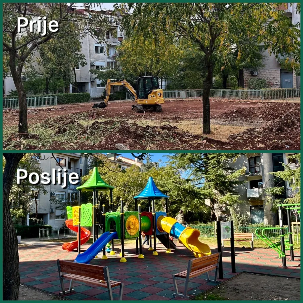 Novo igralište i teretana na Starom Aerodromu