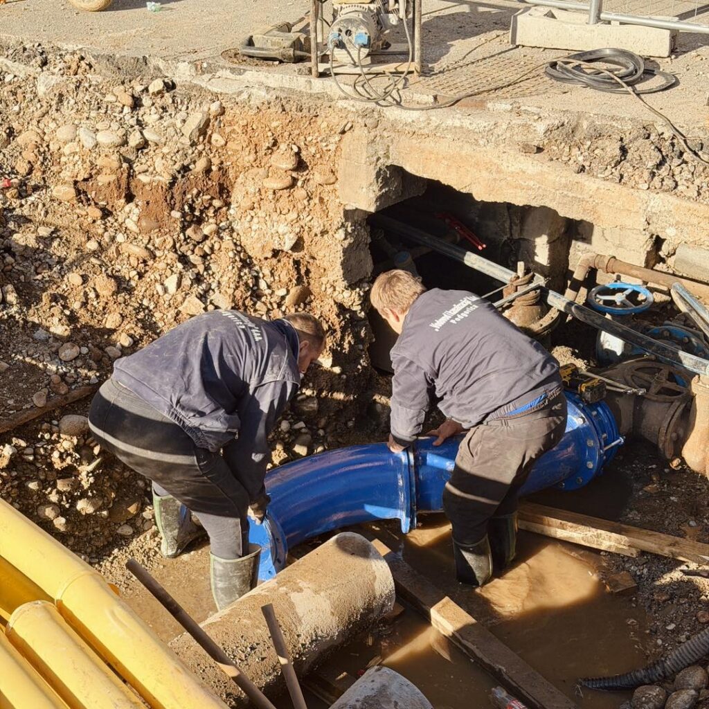 Vodovod: Vodovodni čvor u Ulici Slobode obezbijeđuje kvalitetniju distribuciju vode za potrošače