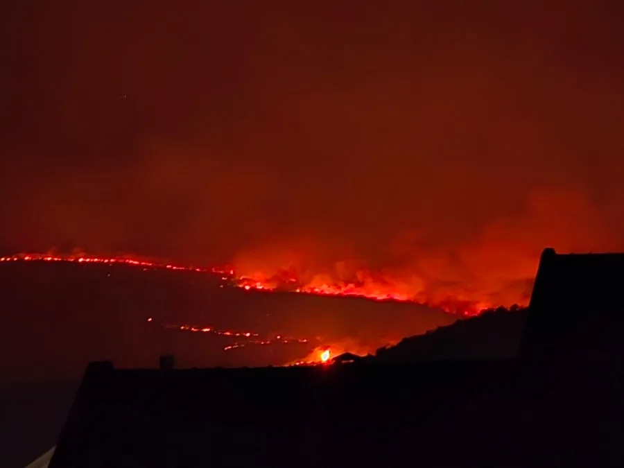 Bukti požar u selu Bezjovo u Kučima