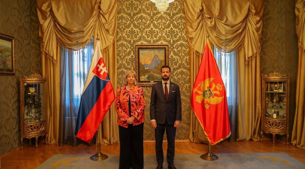 Milatović na Cetinju primio akreditivna pisma novoimenovanih ambasadora Slovačke, UAE, Koreje i Kazahstana