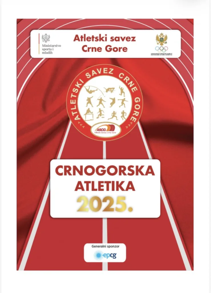 Spremna nova edicija “Crnogorska atletika u 2025.godini”
