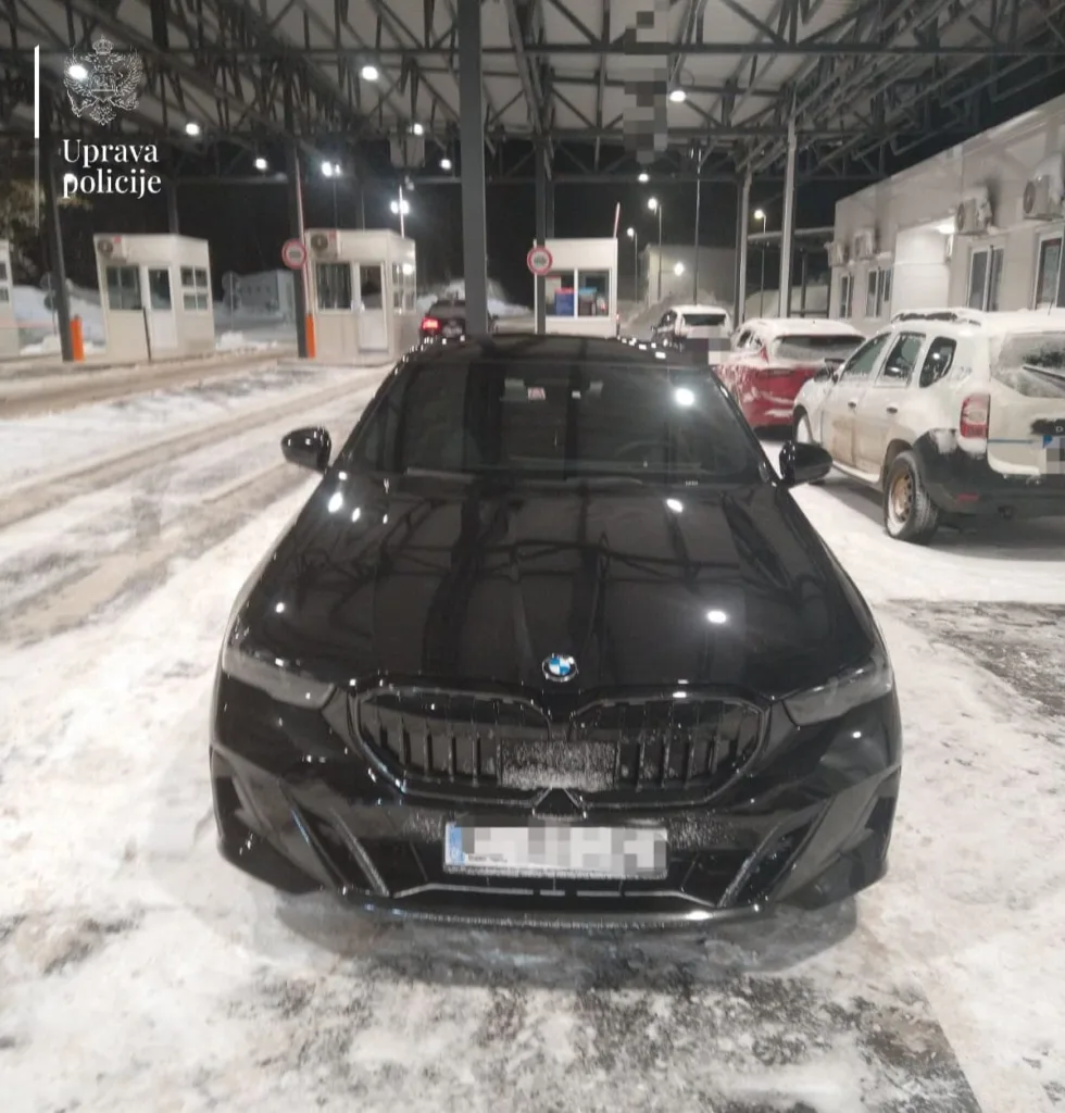 Oduzet BMW koji se potražuje u Njemačkoj