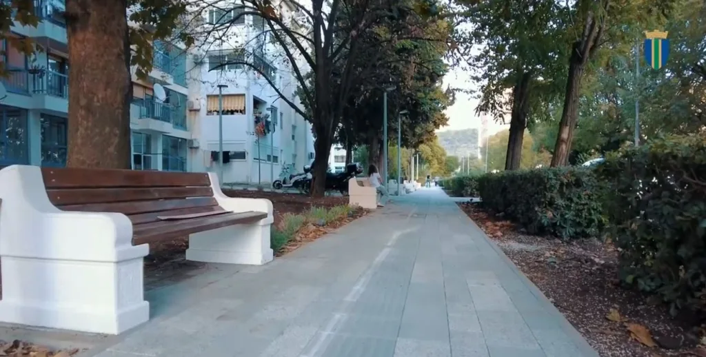 Opština Bar: Završena rekonstrukcija pješačke staze u Makedonskoj ulici