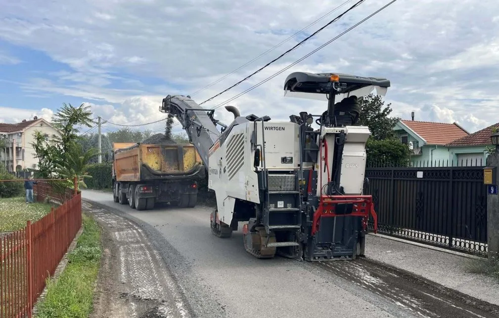 U toku sanacija Berske ulice, uskoro 900 metara novog asfalta