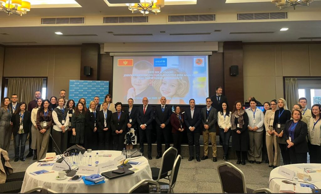 Direktorat za zaštitu i spašavanje i UNICEF dodatno unapređuju saradnju u oblasti zaštite djece u kriznim stiuacijama