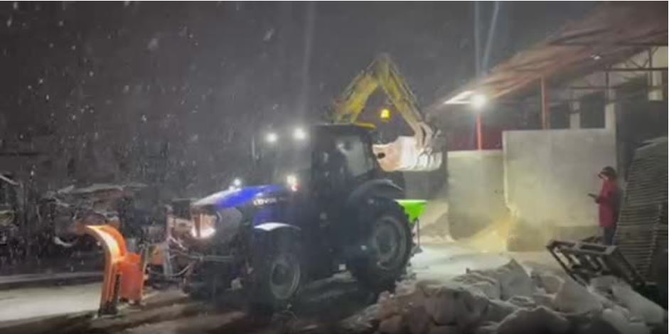 Bijelo Polje: Mehanizacija JKP “Lim” na terenu zbog prvog snijega