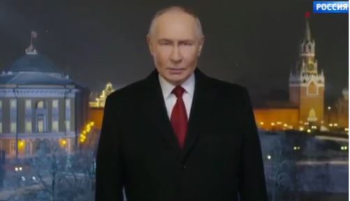 Putin u novogodišnjoj poruci: Uvjeren sam u pobjedu velike Rusije