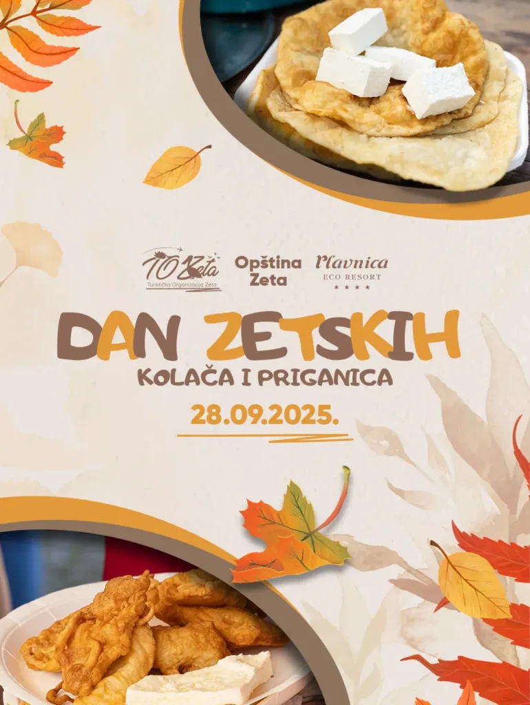 Dan zetskih kolača i priganica u nedjelju
