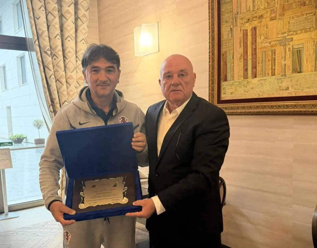 Zlatku Daliću dodijeljena Plaketa Crnogorske sportske akademije