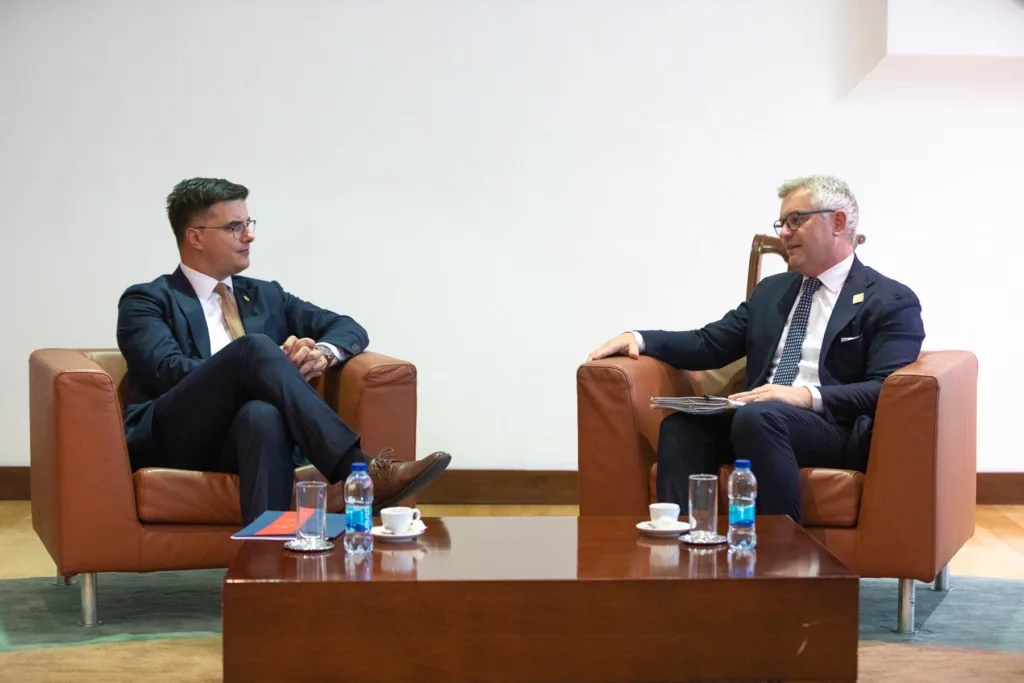 Bruner poručio Šaranoviću: Pohvaljujem rezultate Crne Gore u oblasti bezbjednosti