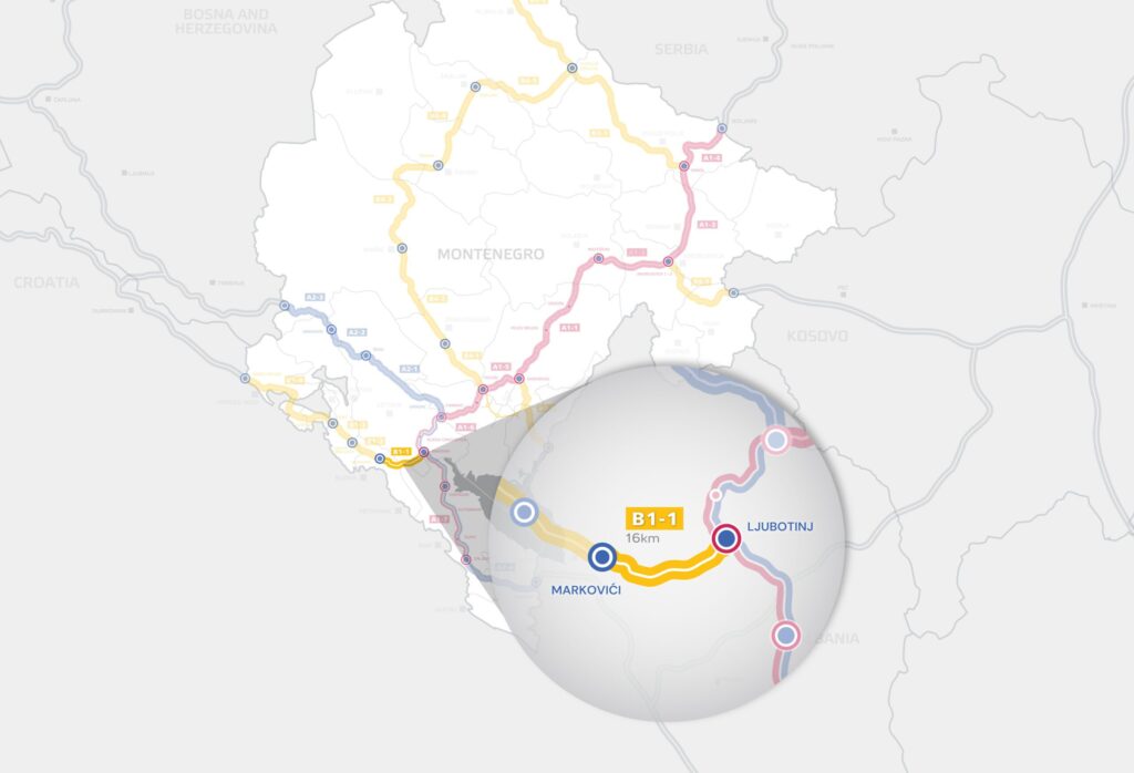 Raspisan tender za idejno rješenje za 1,7 miliona: Brza saobraćajnica koja povezuje Budvu sa auto-putem