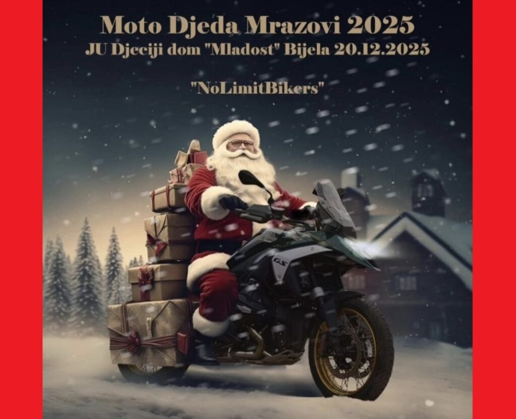 U subotu u Bijelu stižu “Moto Djeda Mrazevi”