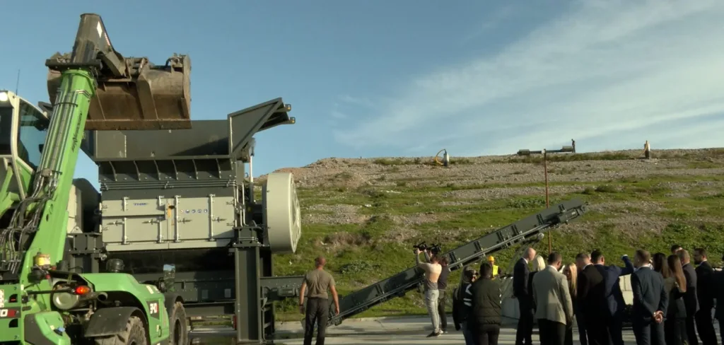 (VIDEO) Postrojenje za reciklažu guma pušteno u pogon: Crna Gora zakoračila u novu eru upravljanja otpadom