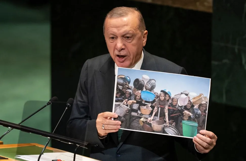 Erdogan na sjednici UN-a pokazao fotografije iz Gaze: “Ovo je najniža tačka čovječanstva”