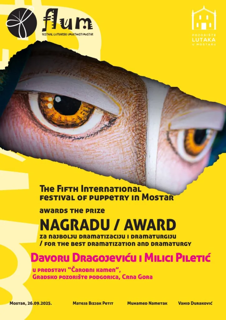 Četvrta nagrada za Gradsko pozorište u septembru