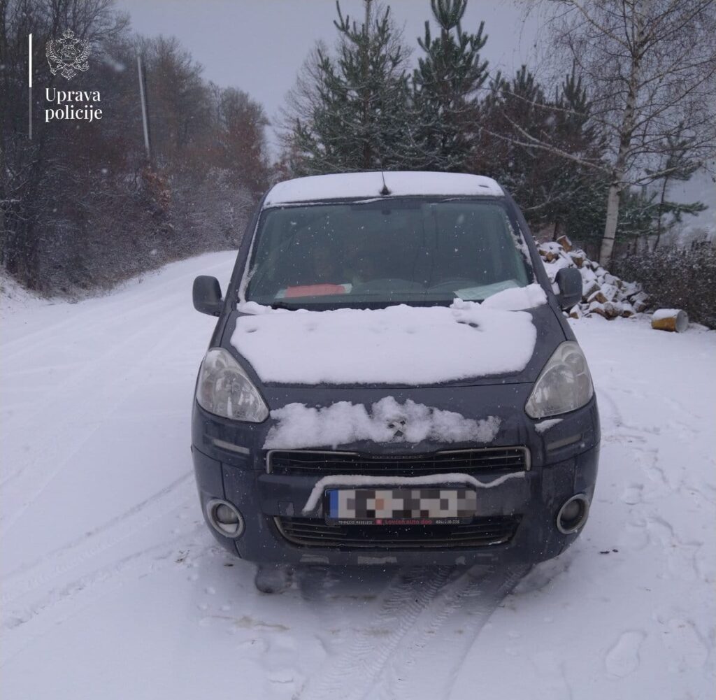 GP Krstac: Oduzet automobil koji potražuje Interpol Švedske
