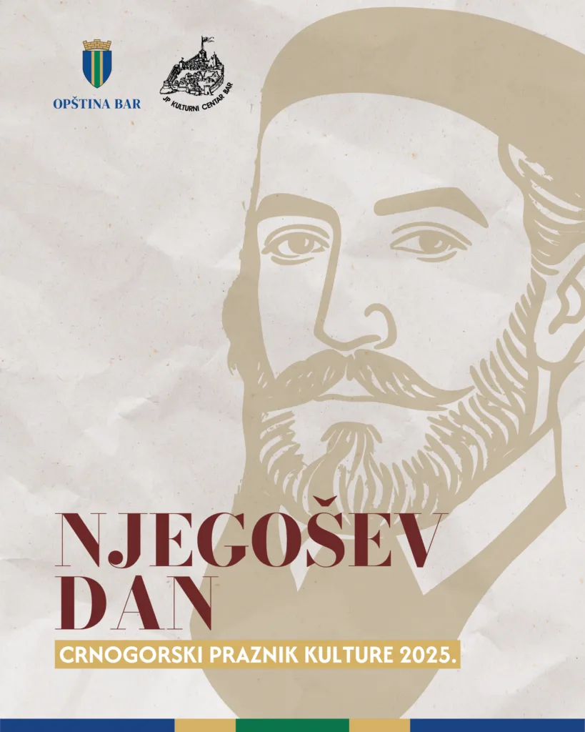 Obilježavanje Njegoševog dana, crnogorskog praznika kulture u Baru