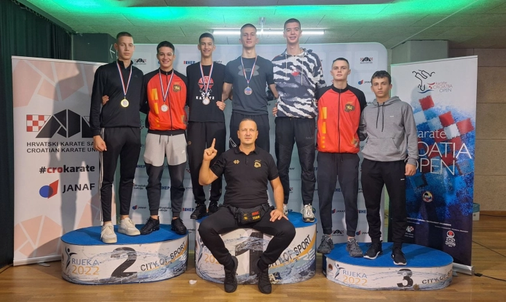 Karatistima Iskre četiri medalje na Kroacija openu