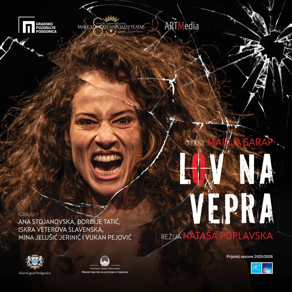 Premijera predstave “Lov na vepra” 7. septembra u KIC-u “Budo Tomović”