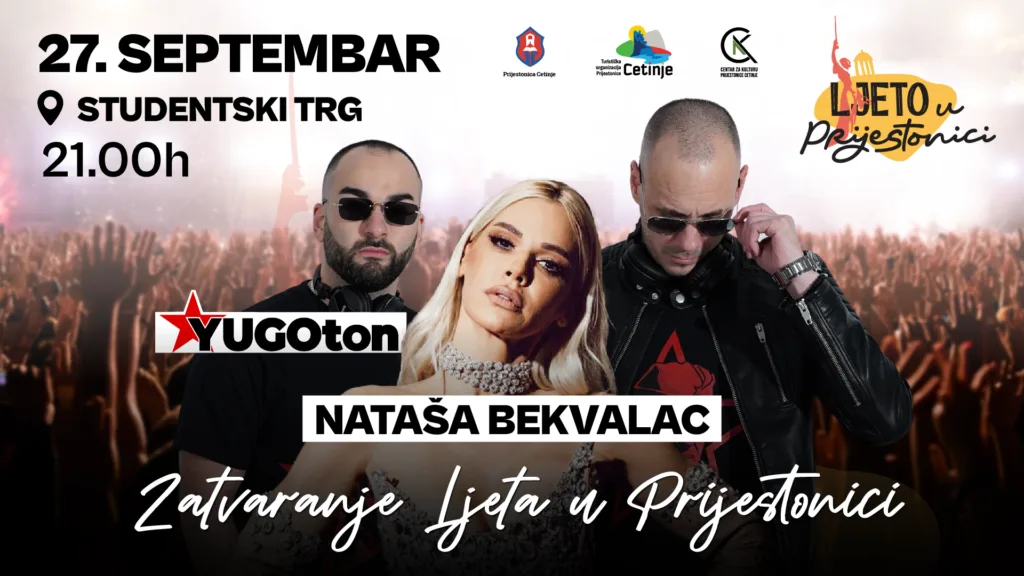 Nataša Bekvalac i Yugoton zatvaraju „Ljeto u Prijestonici“