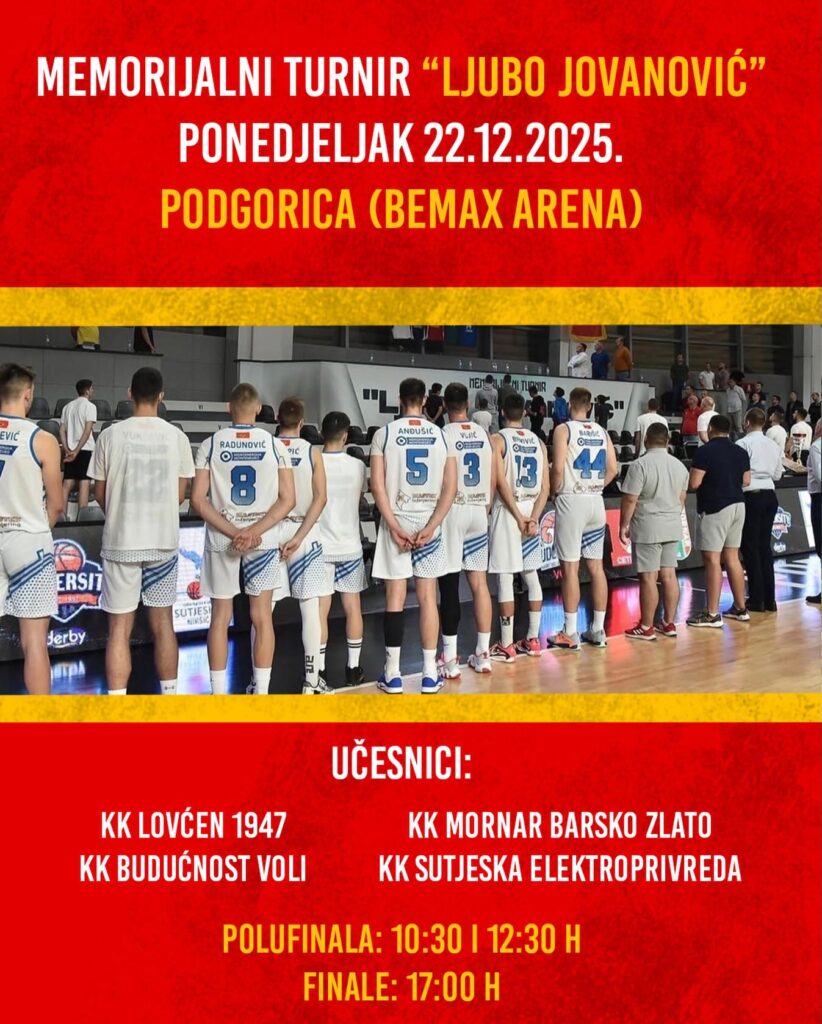 Sjutra Memorijalni turnir “Ljubo Jovanović”