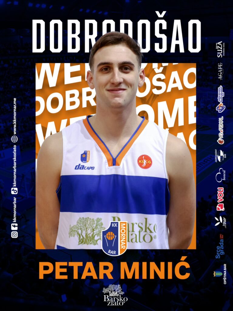 Islamović i Minić novi košarkaši Mornara