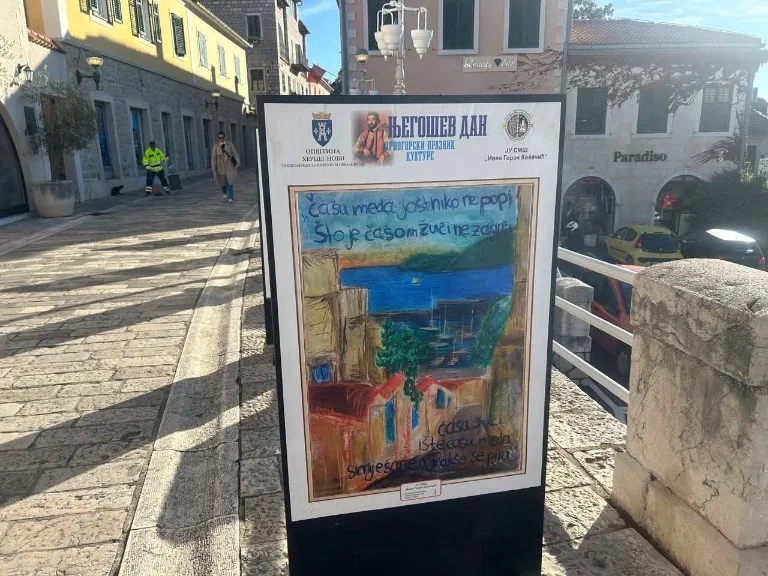 Otvorena izložba „Slikanje stihovima Gorskog vijenca“