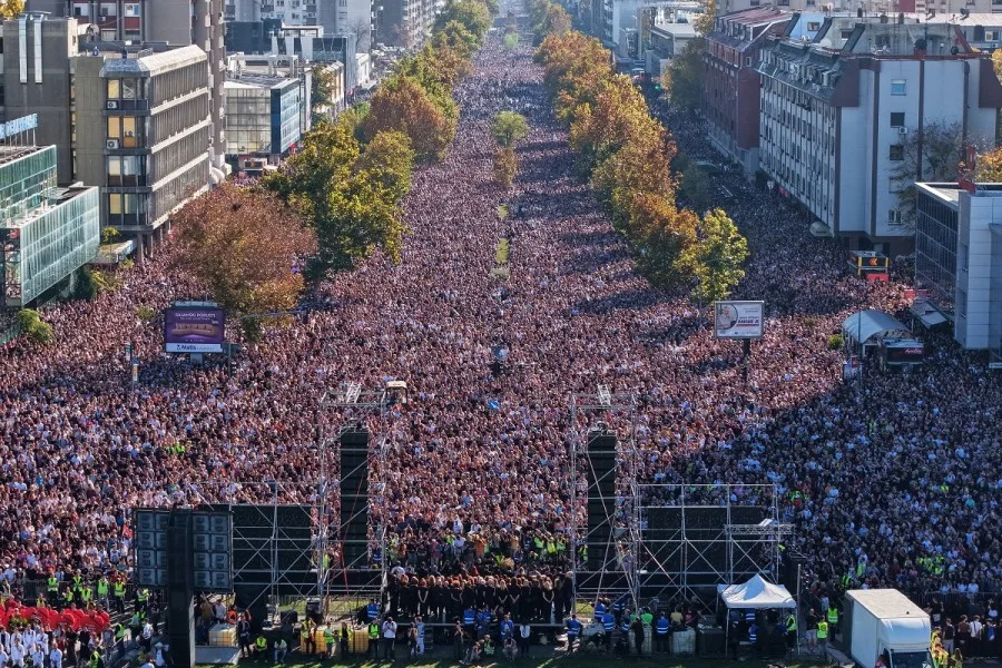 Završen veliki komemorativni skup u Novom Sadu