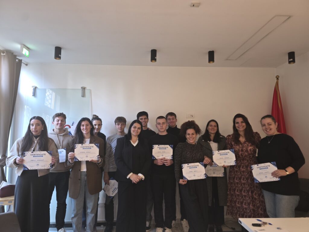 Održana petodnevna obuka za trenere digitalne i medijske pismenosti u Crnoj Gori