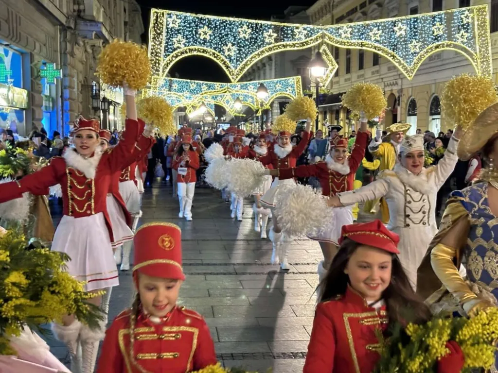 Karavan 57. Praznika mimoze u regionu