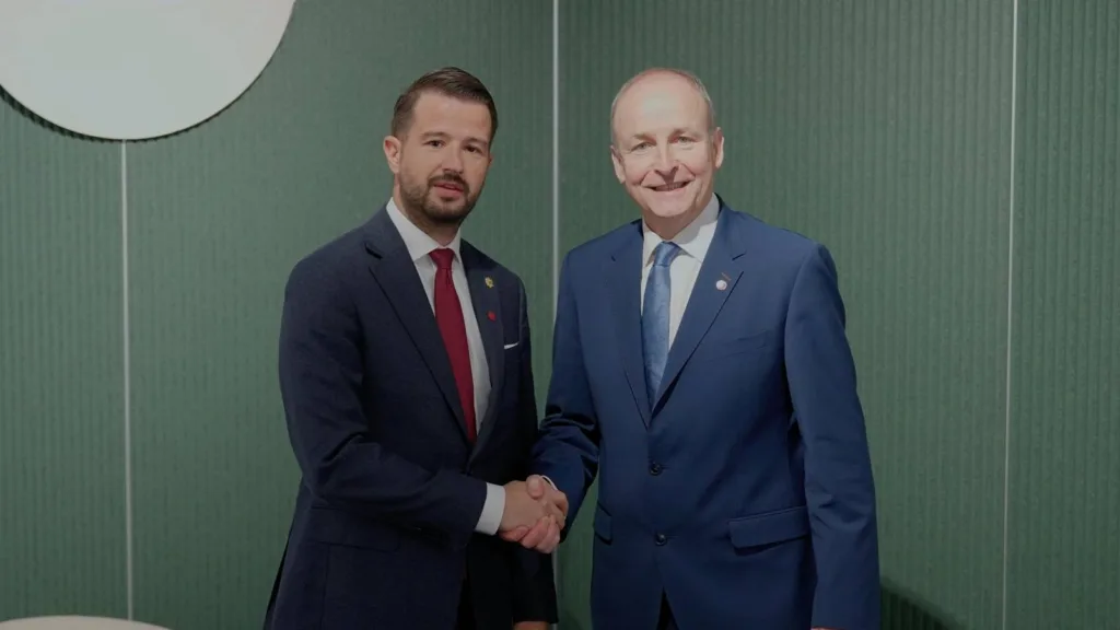 Milatović sa Martinom: Puna podrška Irske Crnoj Gori da postane 28. država članica EU