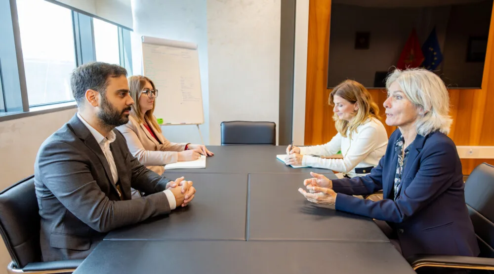 Radulović sa Tisot Baranzini: UN spremne da pomognu Crnoj Gori sa zakonima i podzakonskim aktima