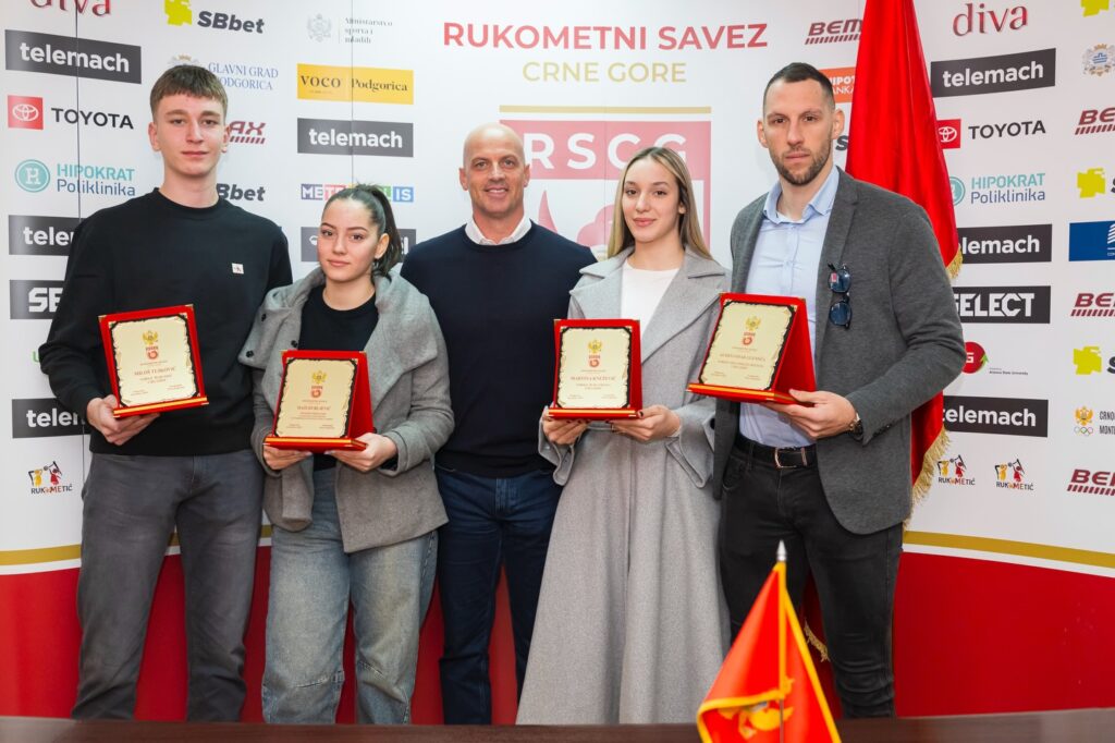 Priznanja najboljima u crnogorskom rukometu u godini na izmaku
