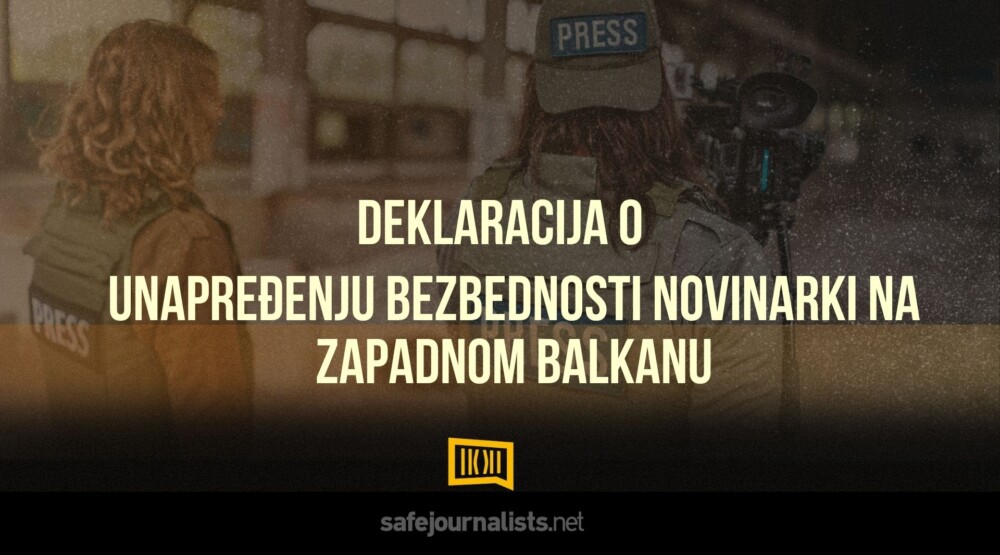 Ukupno 360 potpisnika Deklaracije o bezbjednosti novinarki na Zapadnom Balkanu