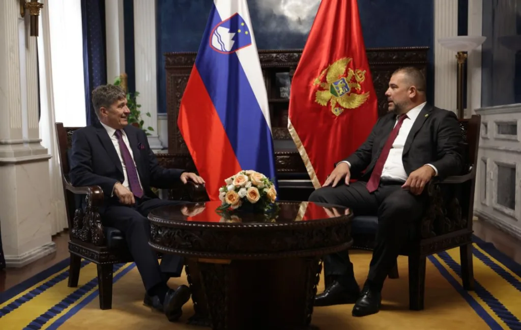 VIDEO Krapović sa Sajovićem: Slovenija jedan od najznačajnijih partnera i saveznika Crnoj Gori