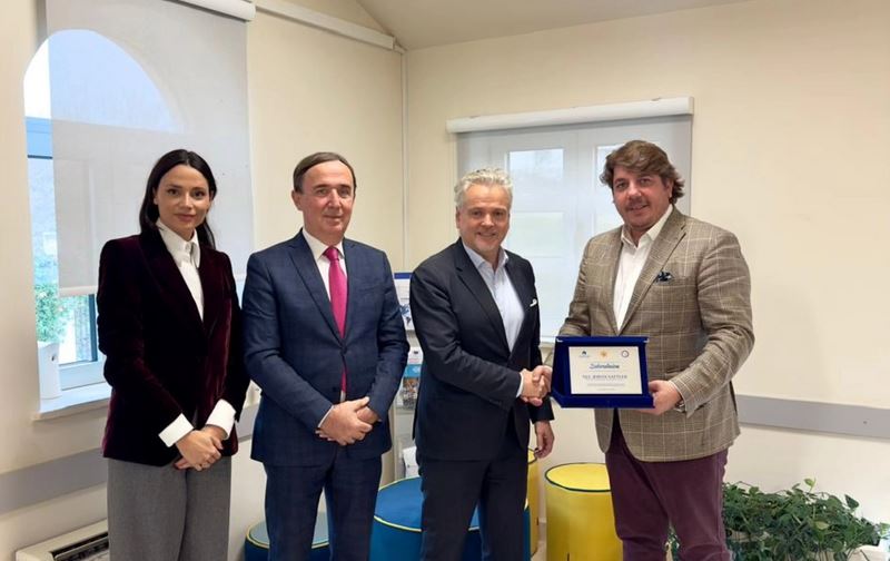 Regionalni vodovod: Satleru zahvalnica za podršku i doprinos očuvanju životne sredine