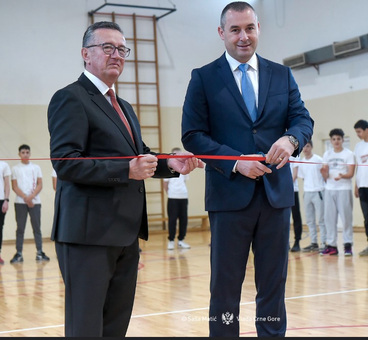 Vukićević: Rekonstrukcija sale značajno unaprijedila uslove za rad učenika i nastavnika