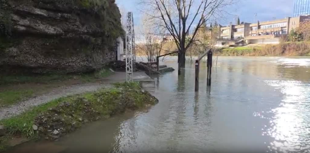 Nivo vode na Sastavcima opao